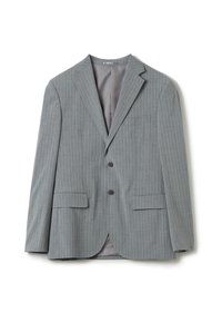 PIOMBO PINSTRIPED OUTFIT SET - Completo - light grey