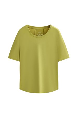 SHORT-SLEEVED TECHNICAL - Základné tričko - neon green