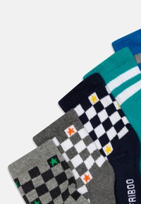 Friboo 5 PACK - Strømper - mottled grey/blue/turquoise