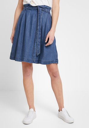 Falda acampanada - blue-grey