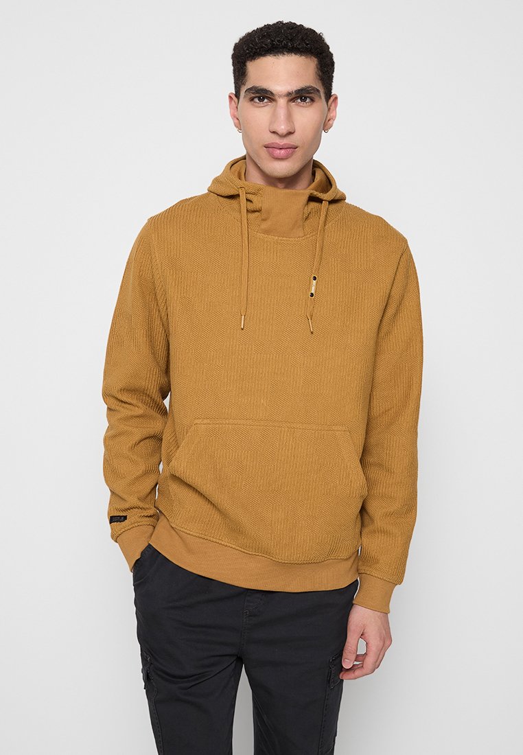 INDICODE JEANS Hoodie okergeel INDICODE JEANS Hoodie okergeel