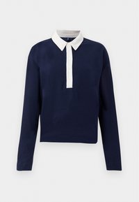 VINTAGE - Top dugih rukava - navy uniform