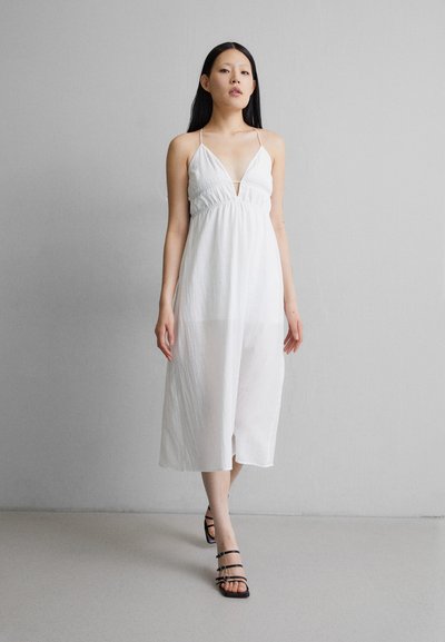 DESIGNERS REMIX LUCIA LONG DRESS - Φόρεμα ημέρας - white