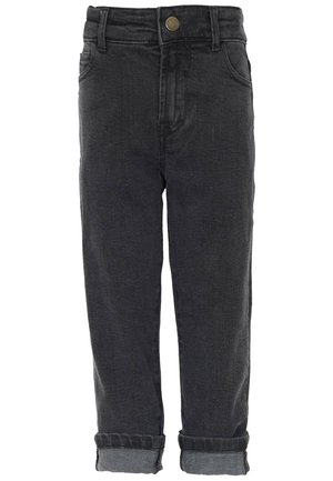 Straight leg -farkut - black stone wash