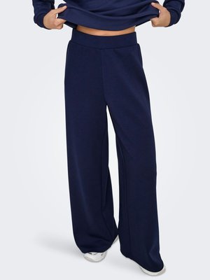 ONLY Play ONPLOUNGE Wide Leg Fit - Pantalon de survêtement - maritime blue