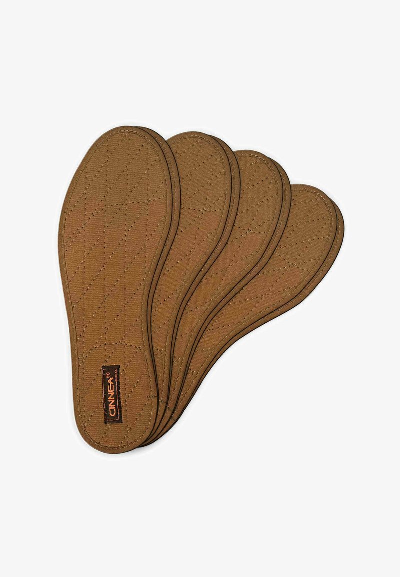 CINNEA 4 PAAR - Insole - braun