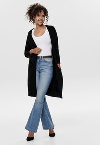 JDY JDYMARCO LONG CARDIGAN - Kofta - black