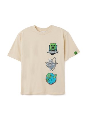 T-shirt imprimé - light beige