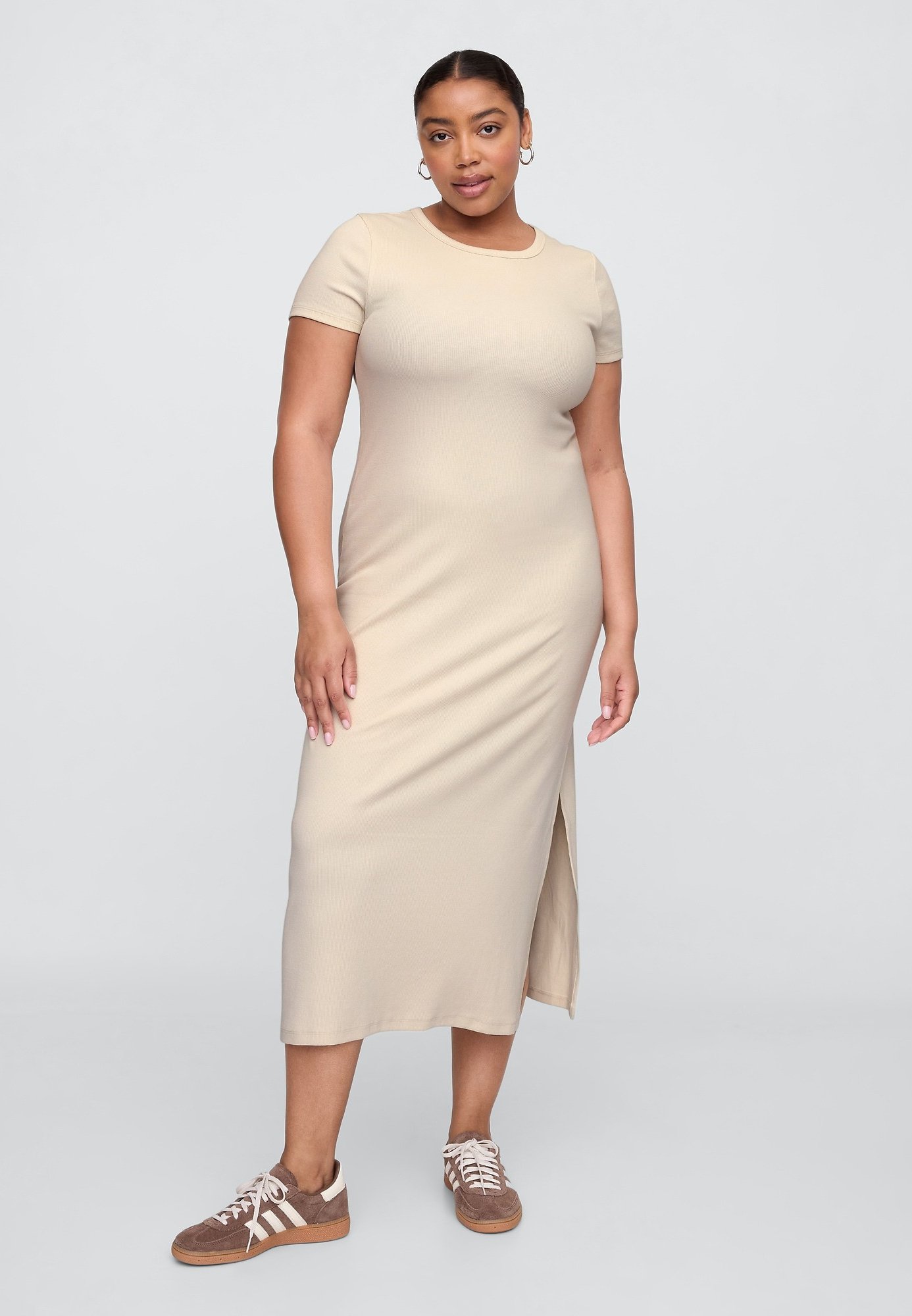GAP MAXI DRESS - Jersey dress - sand - Zalando.co.uk GAP MAXI DRESS - Jersey dress - sand - Zalando.co.uk