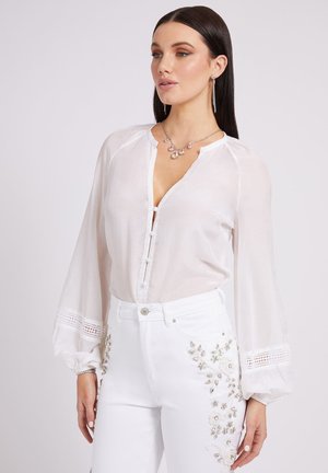 AUS - Blouse - weiß