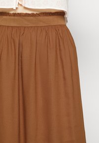 ONLY ONLVENEDIG PAPERBAG LONG SKIRT - Saia comprida - toffee