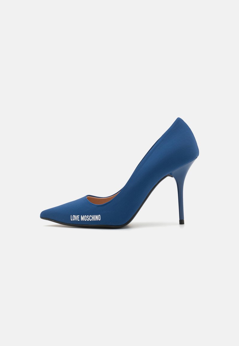 Love Moschino LOGO - Klasične cipele s visokom petom - notte
