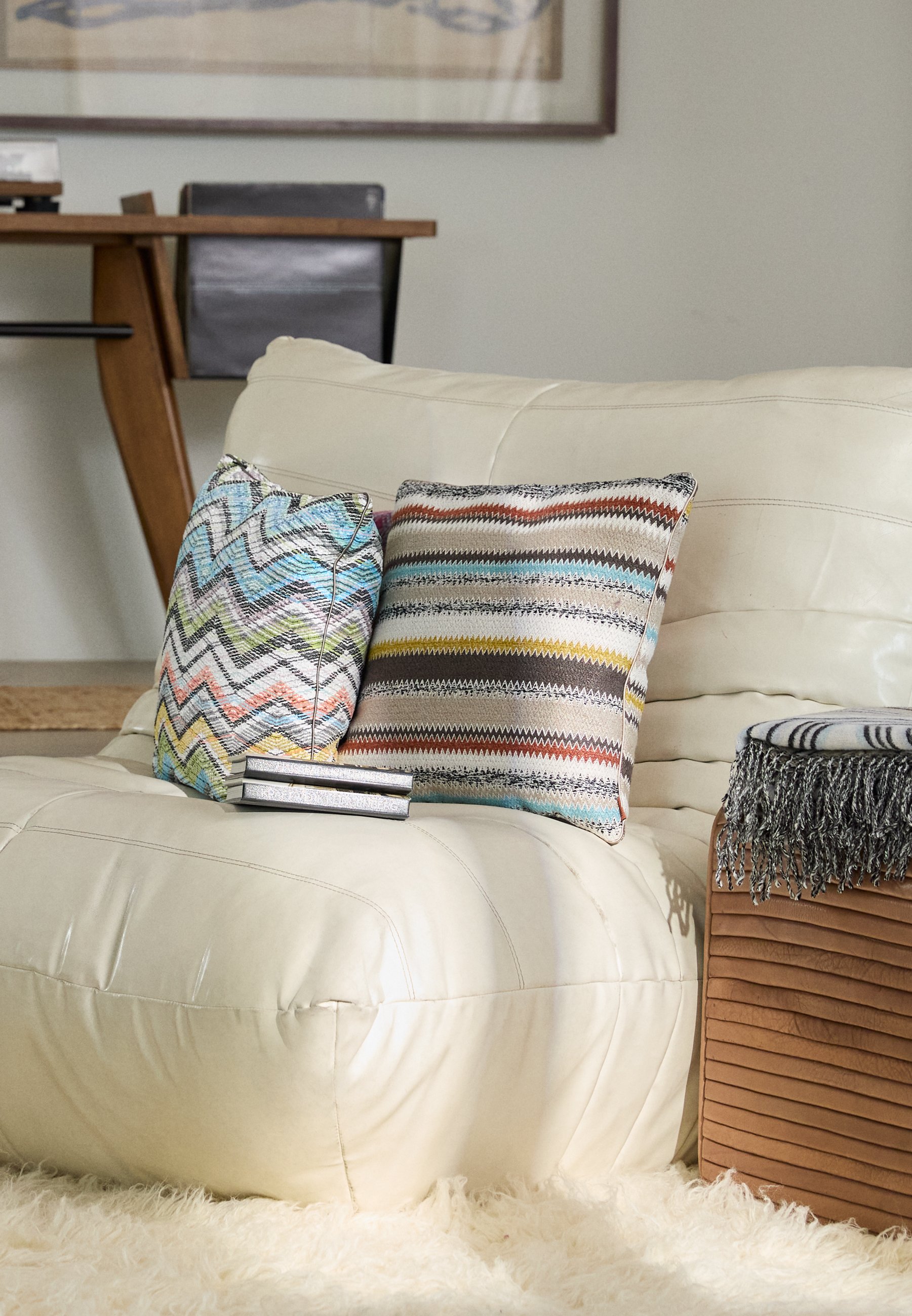 Missoni BLURRED CUSHION 40X40 UNISEX - Sierkussen - taupe