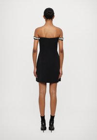 ML Monique Lhuillier BLAIRE SHORT DRESS - Proginė apranga - black