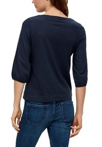 s.Oliver Langarmshirt - navy