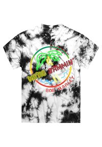 Paradiso Clothing BOB MARLEY WERE JAMMIN NEON SIGN DIP DYE  - Print T-shirt - white