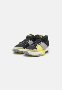 Jordan JORDAN ONE TAKE 5 - Basketbola apavi - black/cyber/anthracite/coconut milk/cement grey