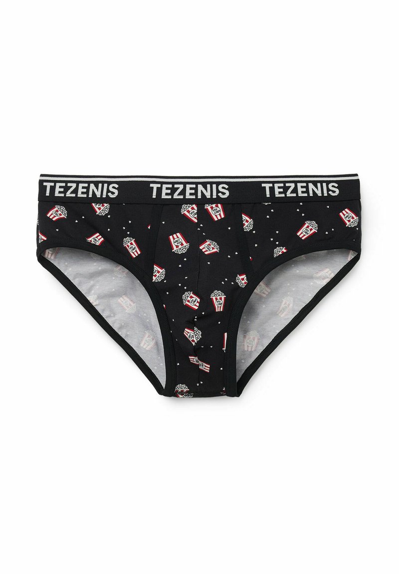Birra Mutande Con Scritta Tezenis TEZENIS SLIP BRASILIANO SATIN ROSSO CON FIOCCO TAGLIA S LINGERIE main image 3