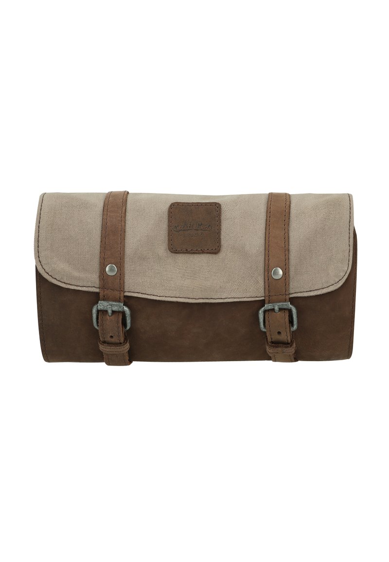 Damen Handtaschen | Gusti Leder RODNEY Kosmetiktasche khaki - ZV38907 Damen Handtaschen | Gusti Leder RODNEY Kosmetiktasche khaki - ZV38907
