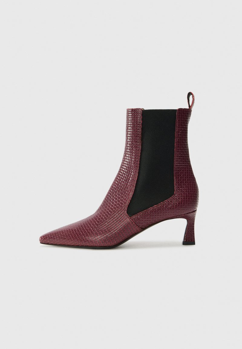 Pollini Lage laarzen donkerrood Pollini Lage laarzen donkerrood