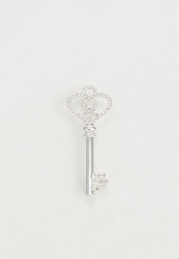 BOX PIN PAVE KEY - Brooch