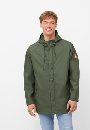 PASSBY PLAIN - Waterproof jacket - olive