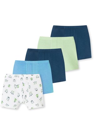5-PACK - Pants - weiß grün blau