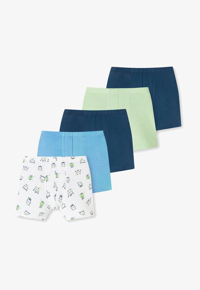 Schiesser 5-PACK - Hipsters - weiß grün blau