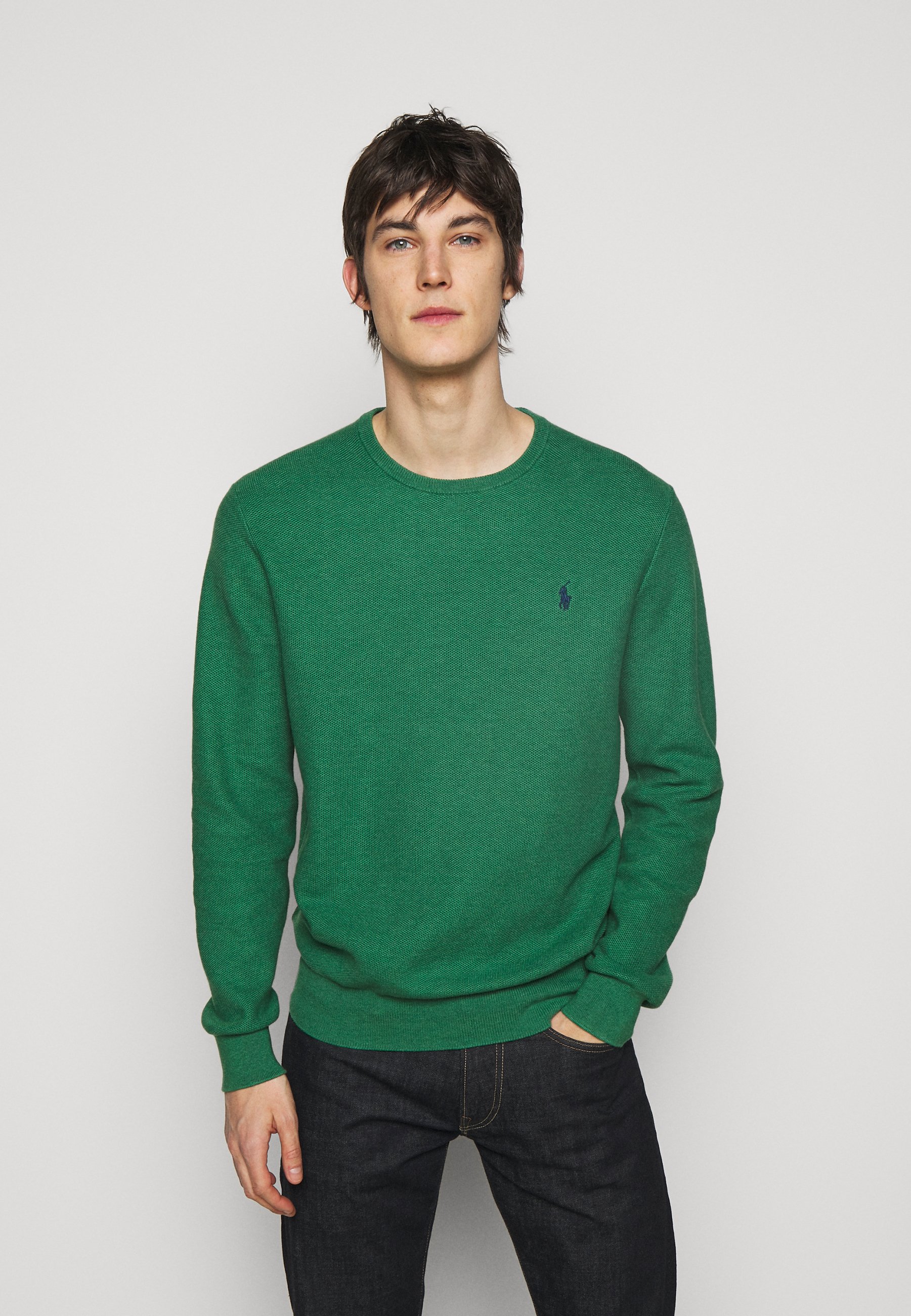 Homme COTTON MESH CREWNECK SWEATER - Pullover Homme COTTON MESH CREWNECK SWEATER - Pullover