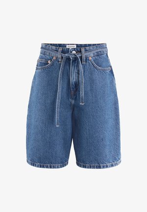 hessnatur, HESSNATUR JEANS - Jeansshort - dark blue