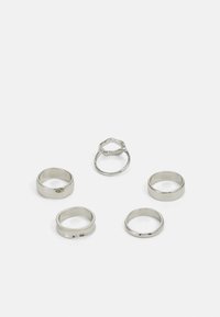 Pier One 5 PACK - Prstan - silver-coloured