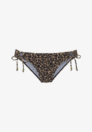 Vivance, Bikini-Hose - schwarz nougat bedruckt