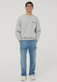 Terranova Felpa - grigio chiaro melange