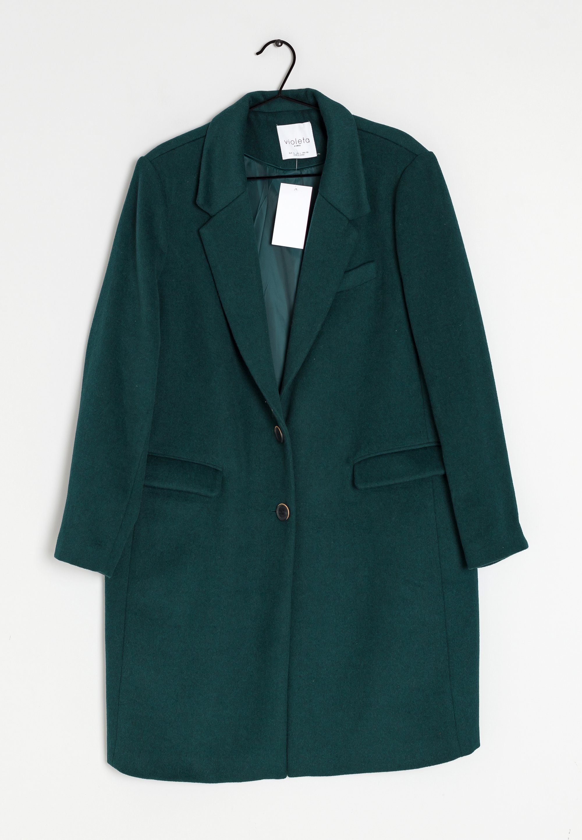 Violeta by Mango Manteau classique green/vert (Seconde main