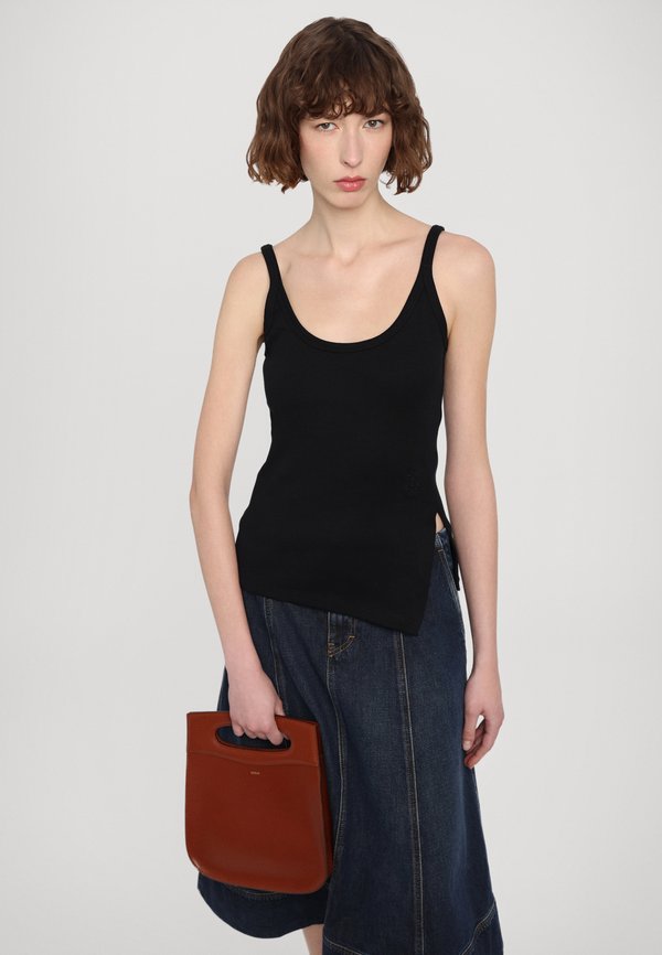 A LINE SKIRT - Denim skirt4