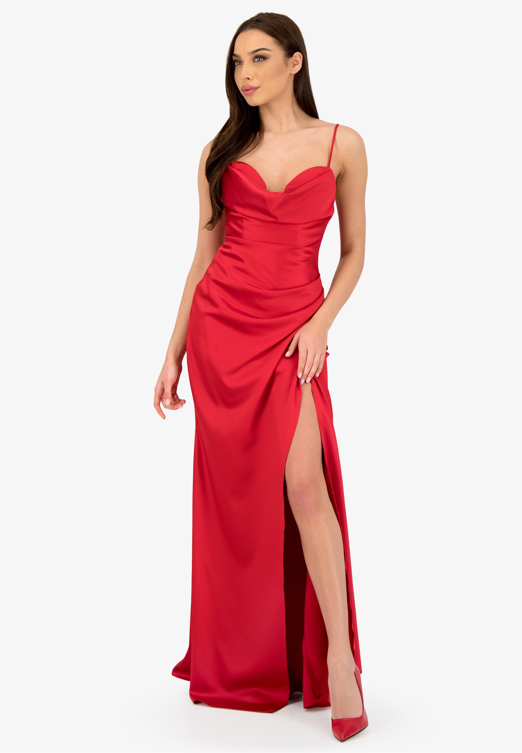 Prestije SATIN - Ballkleid - red/rot - Zalando.de