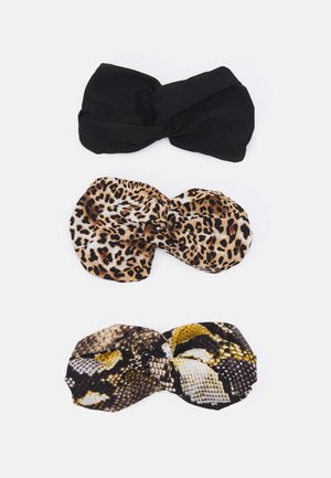 Even&Odd 3 PACK - Acessório para pentear cabelo - black/brown
