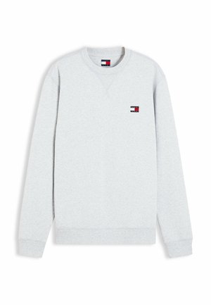 Tommy Jeans, TJM REG BADGE CREW EXT - Sweatshirt - ice grey heather