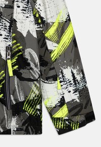 CMP SNAPS HOOD  - Giacca da snowboard - olive/yellow fluo