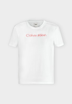 Calvin Klein, COMMUTER REGULAR TEE - Βασικό μπλουζάκι - classic white