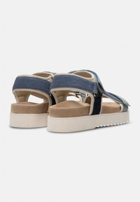 Maruti BEAU - Sandalen met plateauzool - denim combi