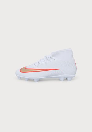 Nike Performance, MERCURIAL SUPERFLY 11 CLUB FG/MG UNISEX - Футболни обувки за изкуствена трева - white/blur/bright crimson