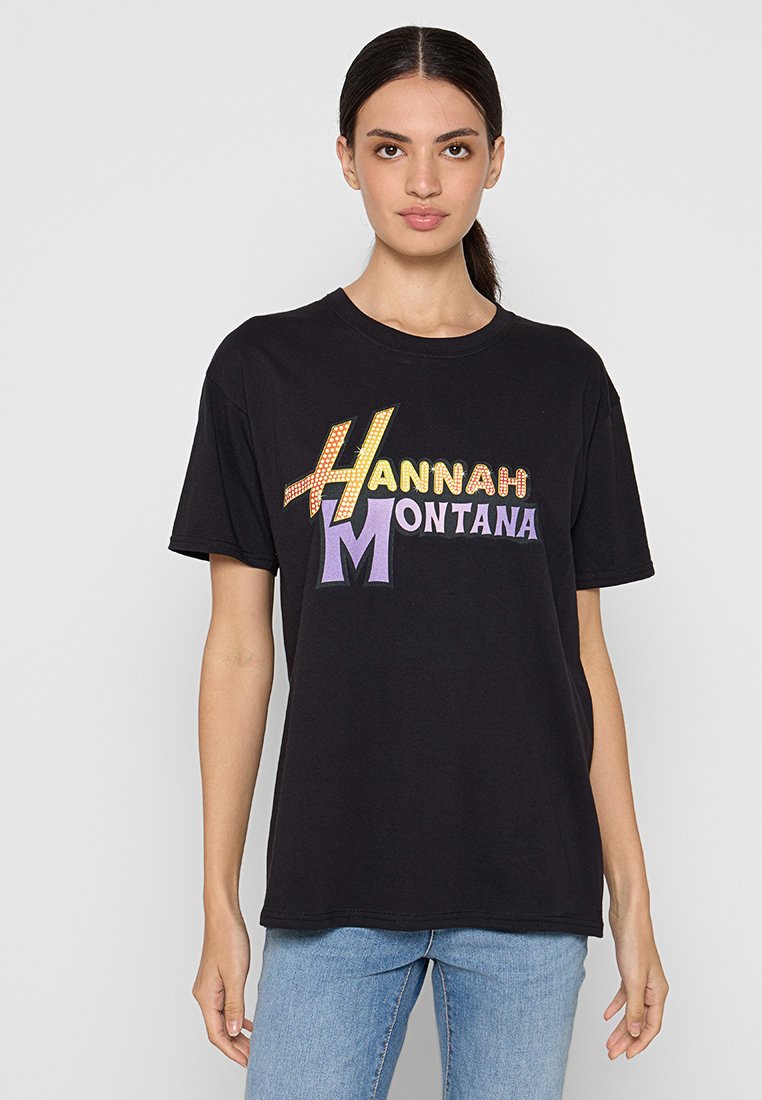 Disney T-shirt print zwart