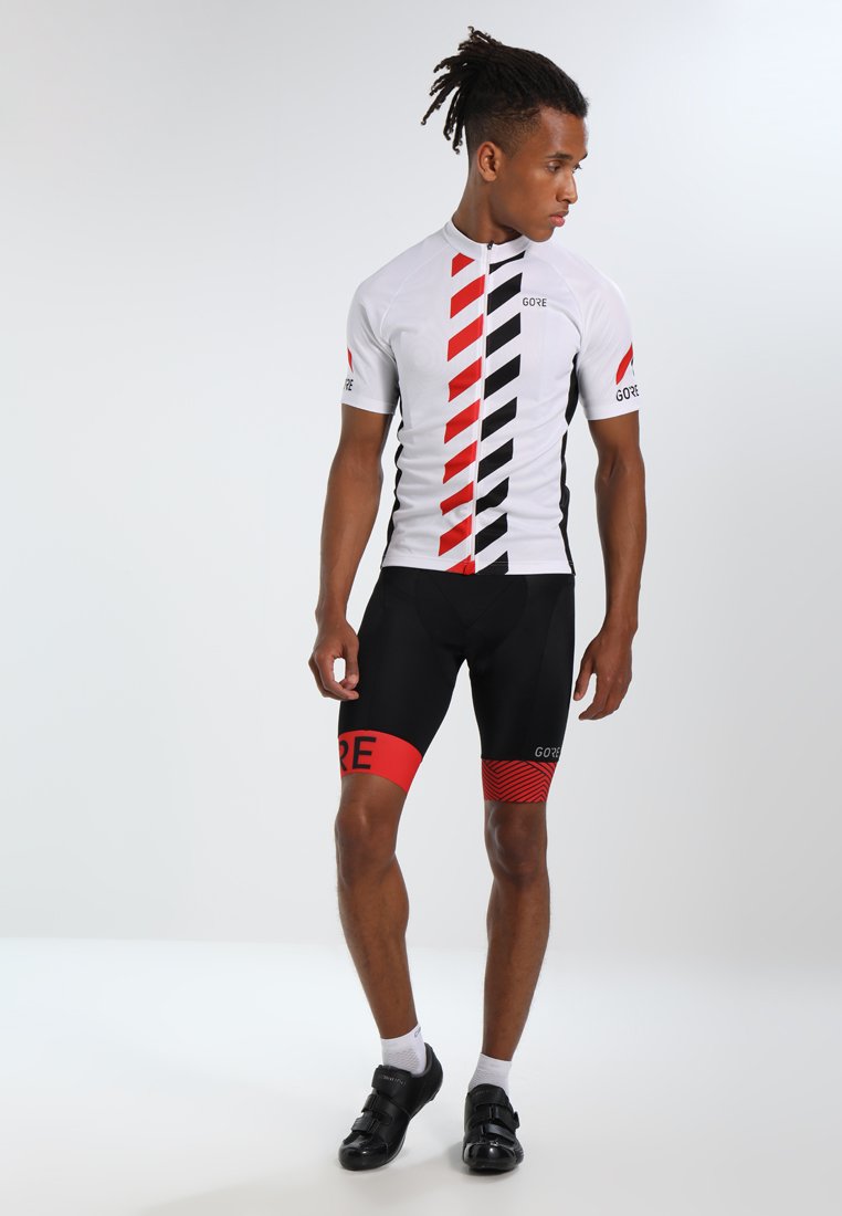 Herren Shirts | Gore Wear C5 OPTILINE KURZE TRÄGERHOSE Tights black/red/rot - QG28112 Herren Shirts | Gore Wear C5 OPTILINE KURZE TRÄGERHOSE Tights black/red/rot - QG28112