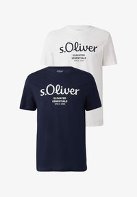 Selected, weiß navy