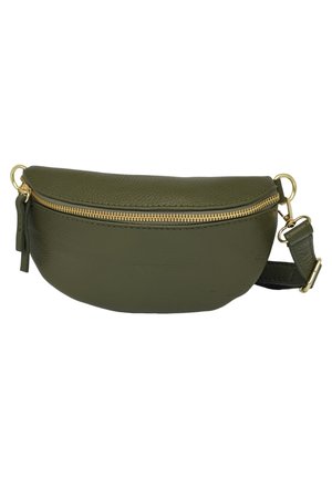 THEWAN., DEMI LUNE - PETIT BANANE - Sac bandoulière - light kaki