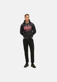 Superdry & Co Felpa con cappuccio - schwarz