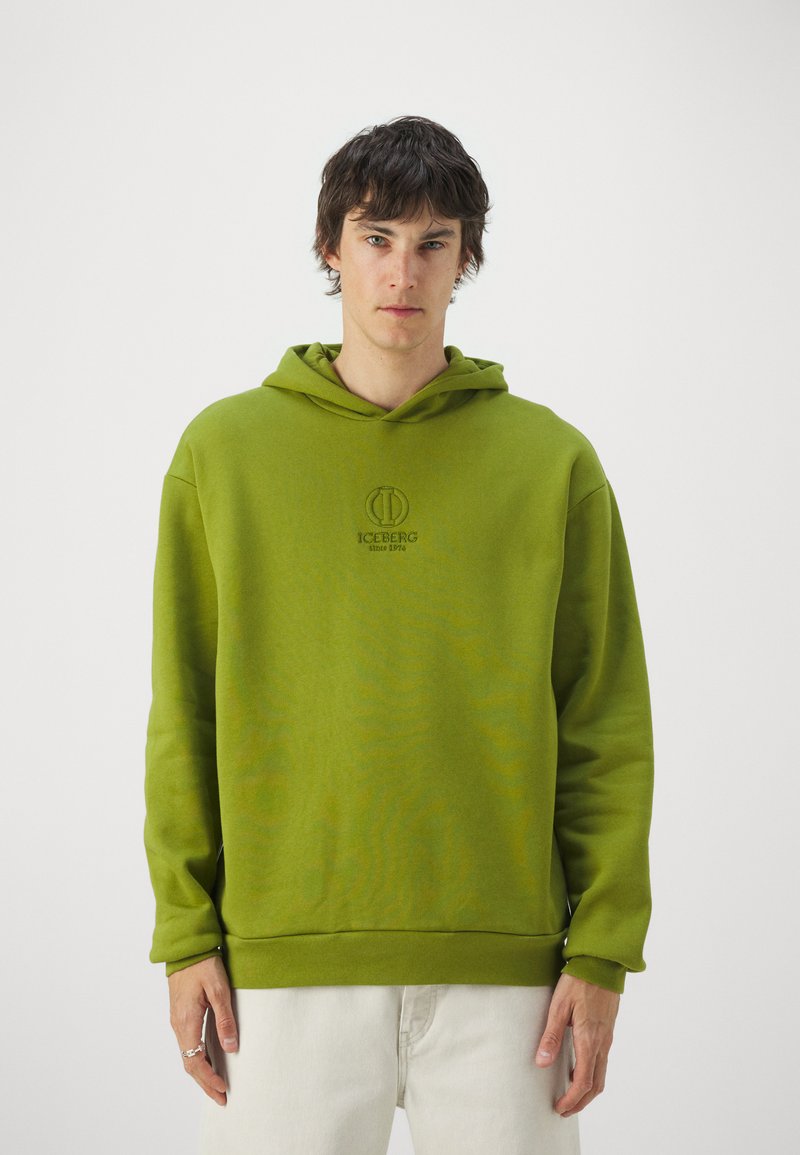 Iceberg FELPA - Sweatshirt - verde oliva