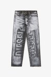 Ravne kavbojke - denim nero