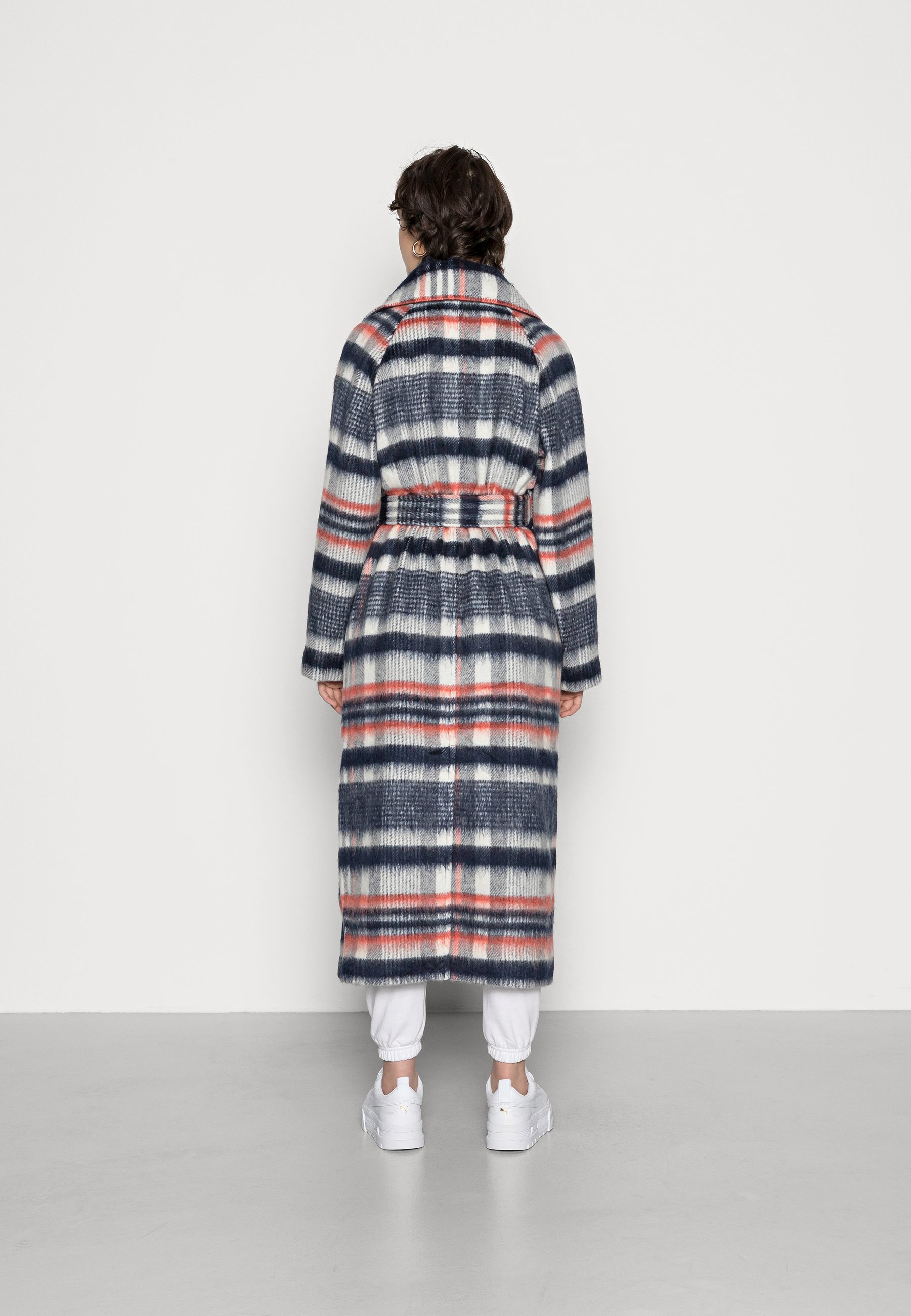 weekday checked coat